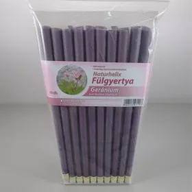 Naturhelix fülgyertya geránium 10 db