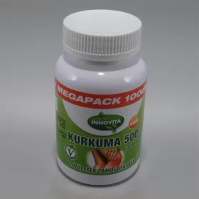 Innovita kurkuma 500e-vitaminnal 100 db