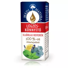   Medinatural légzéskönnyítő 100% illóolaj keverék 10 ml