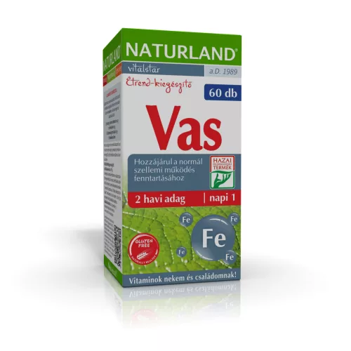 Naturland vas tabletta 60 db