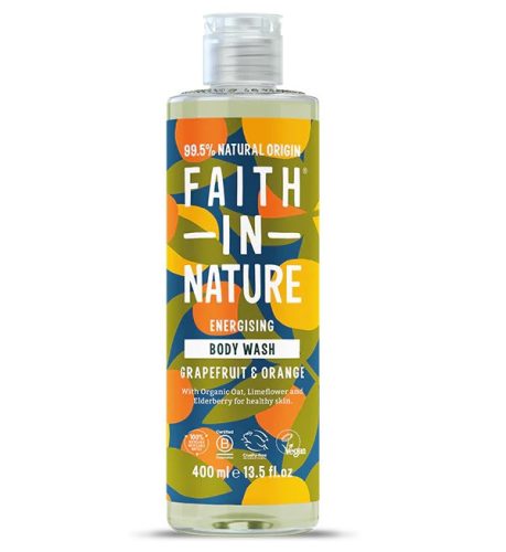 Faith In nature tusfürdő grapefruit-narancs 400 ml