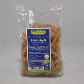   Rapunzel bio rizstészta spirál teljes kiőrlésű gluténmentes 250 g