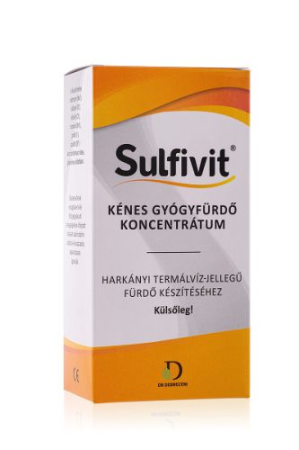 Sulfivit kénes gyógyfürdő koncentrátum 500 ml