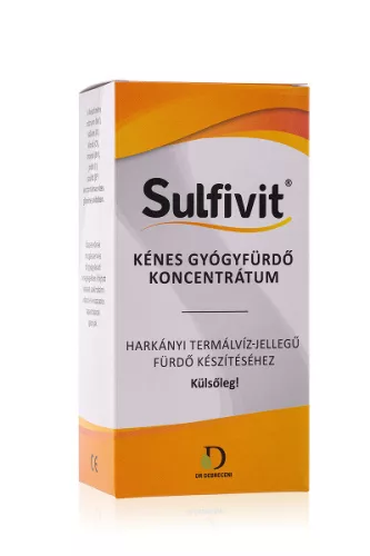 Sulfivit kénes gyógyfürdő koncentrátum 500 ml