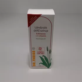   Dr.Theiss lándzsás útifű+echinacea+c-vit folyékony-étrendkiegészítő 100 ml