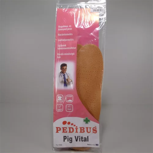 Pedibus talpbetét bőr pig vital 35/36 1 db