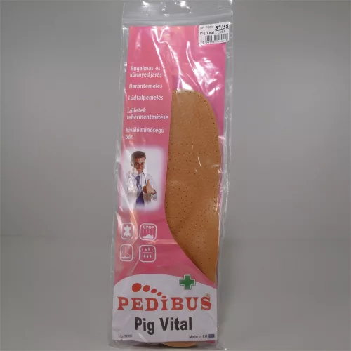 Pedibus talpbetét bőr pig vital 37/38 1 db