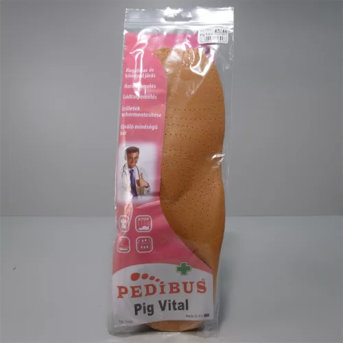 Pedibus talpbetét bőr pig vital 45/46 1 db