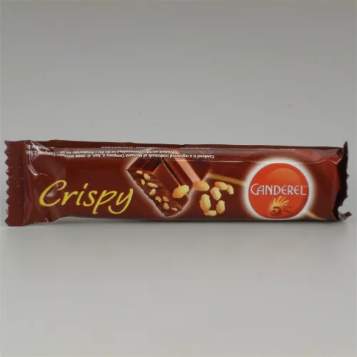 Canderel crispy tejcsokoládé szelet ropogós gabonával 27 g