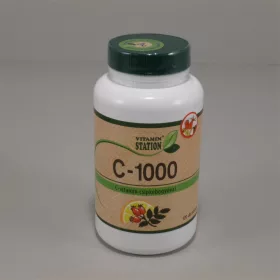 Vitamin Station c-vitamin csipkebogyóval 120 db