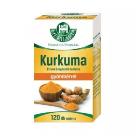 Herbária kurkuma-gyömbér tabletta 120 db