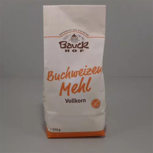 Bauck Hof bio gluténmentes hajdinaliszt teljes kiőrlésű 500 g