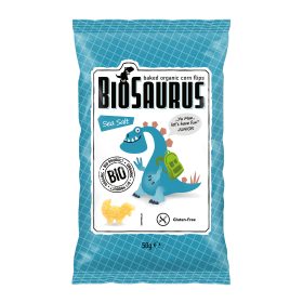   Biopont bio kukoricás snack tengeri sós biosaurus 50 g (Gluténmentes)