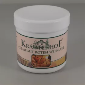 Krauterhof piros szőlőlevél krém 250 ml