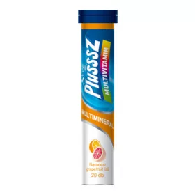 Plussz duo multivitamin multimineral pezsgőtabletta 20 db