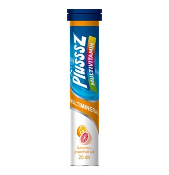 Plussz duo multivitamin multimineral pezsgőtabletta 20 db