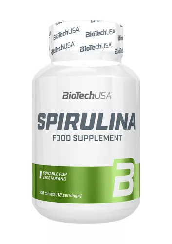 Biotech spirulina 100 tabletta 100 db