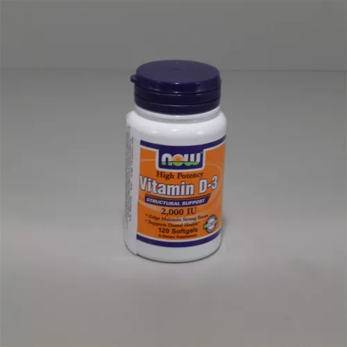 Now d3 vitamin kapszula 2000 iu 120 db