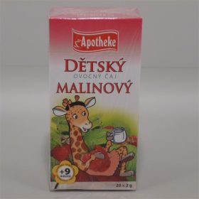Apotheke gyümölcstea gyerekeknek málnás 20x1,5g 30 g
