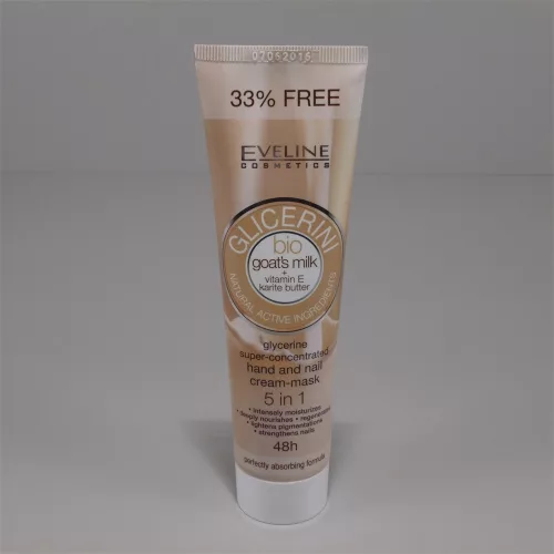 Eveline glicerines kéz-és köröm krém kecsketejjel 100 ml