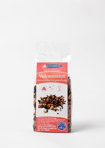 Possibilis gyümölcstea vadcseresznye 100 g