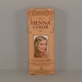   Henna Color szinező hajbalzsam nr 111 természetes szőke 75 ml