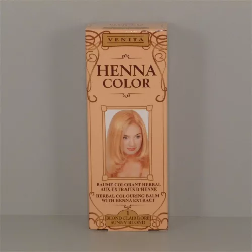 Henna Color szinező hajbalzsam nr 1 napszőke 75 ml