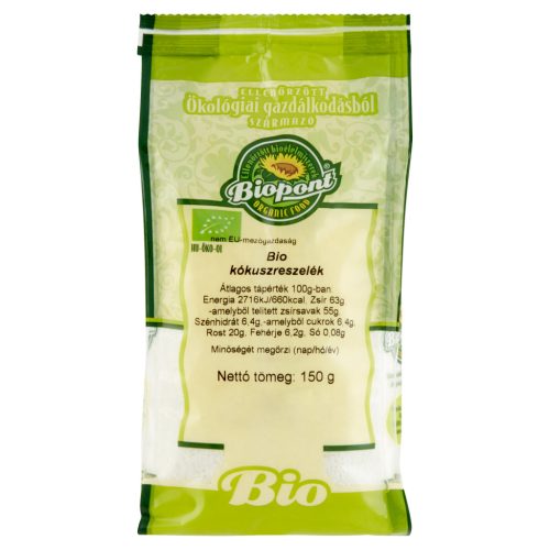 Biopont bio kókuszreszelék 150 g (Gluténmentes)