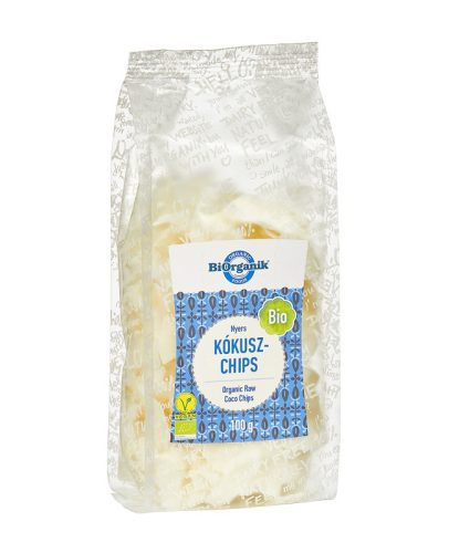 Biorganik bio nyers kókuszchips 100 g (Gluténmentes)