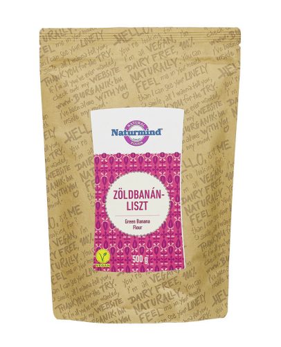 Naturmind zöldbanán liszt 500 g (Gluténmentes)