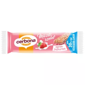 Cerbona szelet epres-joghurtos 20 g