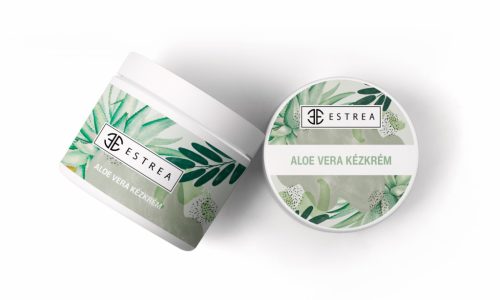 Estrea aloe vera kéz és körömápoló krém e+f vitaminnal 250 ml