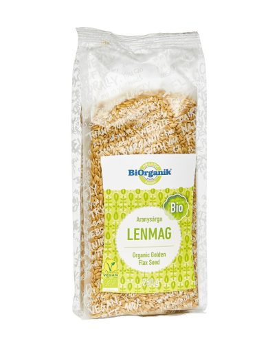 Biorganik bio arany lenmag 250 g (Gluténmentes)