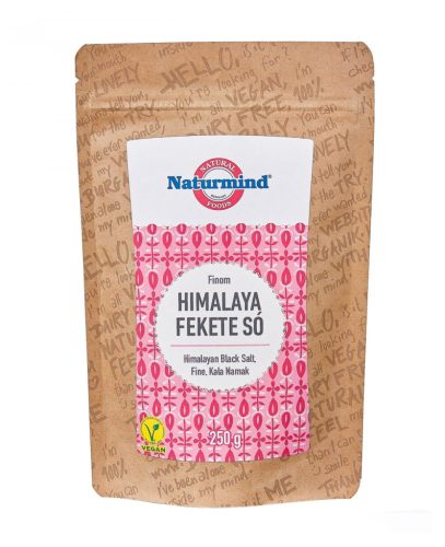 Naturmind fekete só finom 250 g (Gluténmentes)