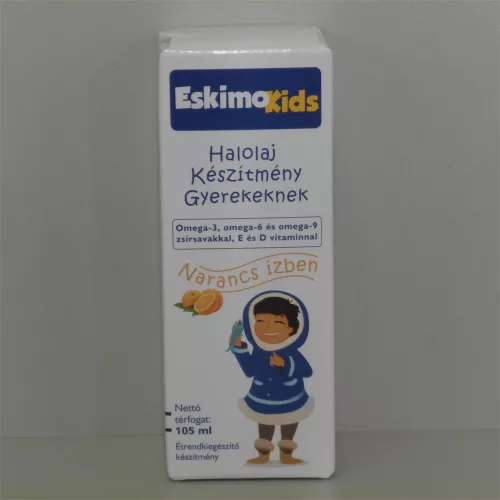 Eskimo kids halolaj narancs 105 ml