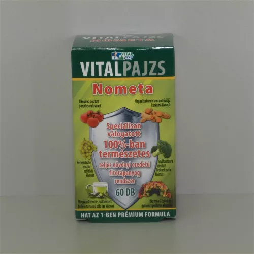 Vitalpajzs nometa tabletta 60 db