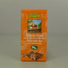 Rapunzel bio rizsitalos csokoládé nirwana vegán 100 g