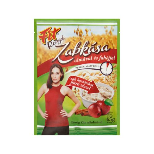 Fit reggeli zabkása almával és fahéjjal 65 g