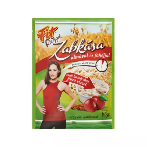 Fit reggeli zabkása almával és fahéjjal 65 g