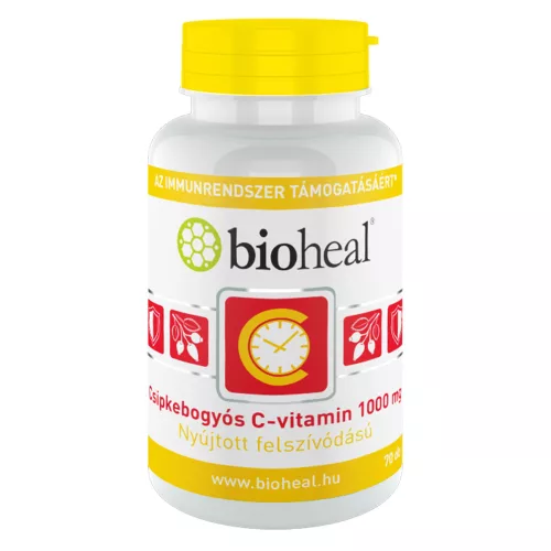 Bioheal csipkebogyós c-vitamin 1000mg nyújtott felszívódású 70 db