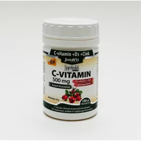 Jutavit c-vitamin 500 mg+d3+cink 100 db