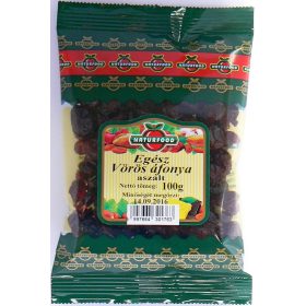 Naturfood aszalt egész vörösáfonya 100 g