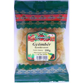 Naturfood kandírozott gyömbér 100 g