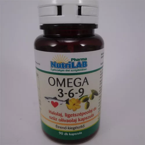 Nutrilab omega 3-6-9 500 mg 90x 90 db