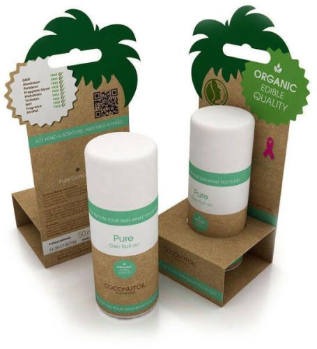 Coconutoil cosmetics bio golyós dezodor pure 50 ml