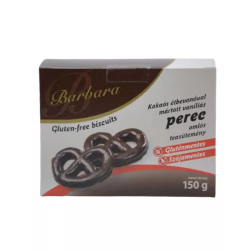 Barbara gluténmentes kakaós étbevonós vaníliás perec 150 g