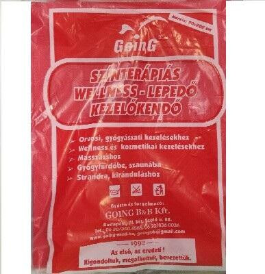 Going színterápiás wellness lepedő bordó 1 db