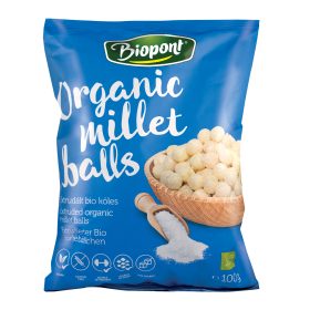   Biopont bio extrudált kölesgolyó enyhén sós 100 g (Gluténmentes)