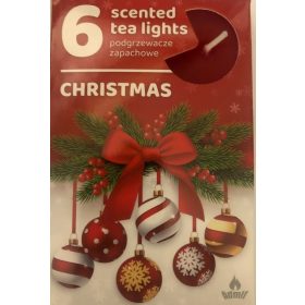 Illatos teamécses karácsony 6 db-os 1 db