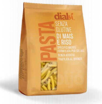 Dialsí kukorica-rizsliszt tészta makaróni 400 g (Gluténmentes)